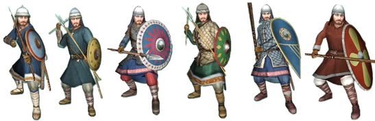 Βυζαντινό πεζικό & ιππικό - e-class